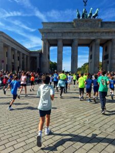 Mit Ausdauer und Freude beim Berliner Mini-Marathon